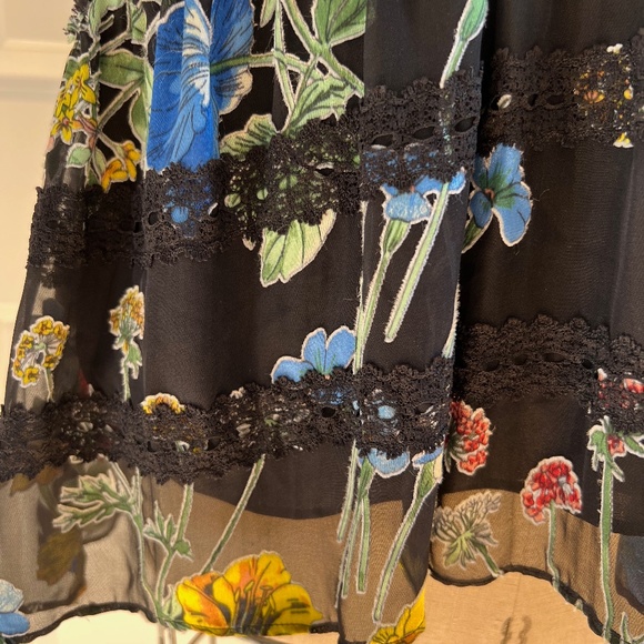 Alice and Olivia Chiffon Mini Dress - Picture 2 of 5